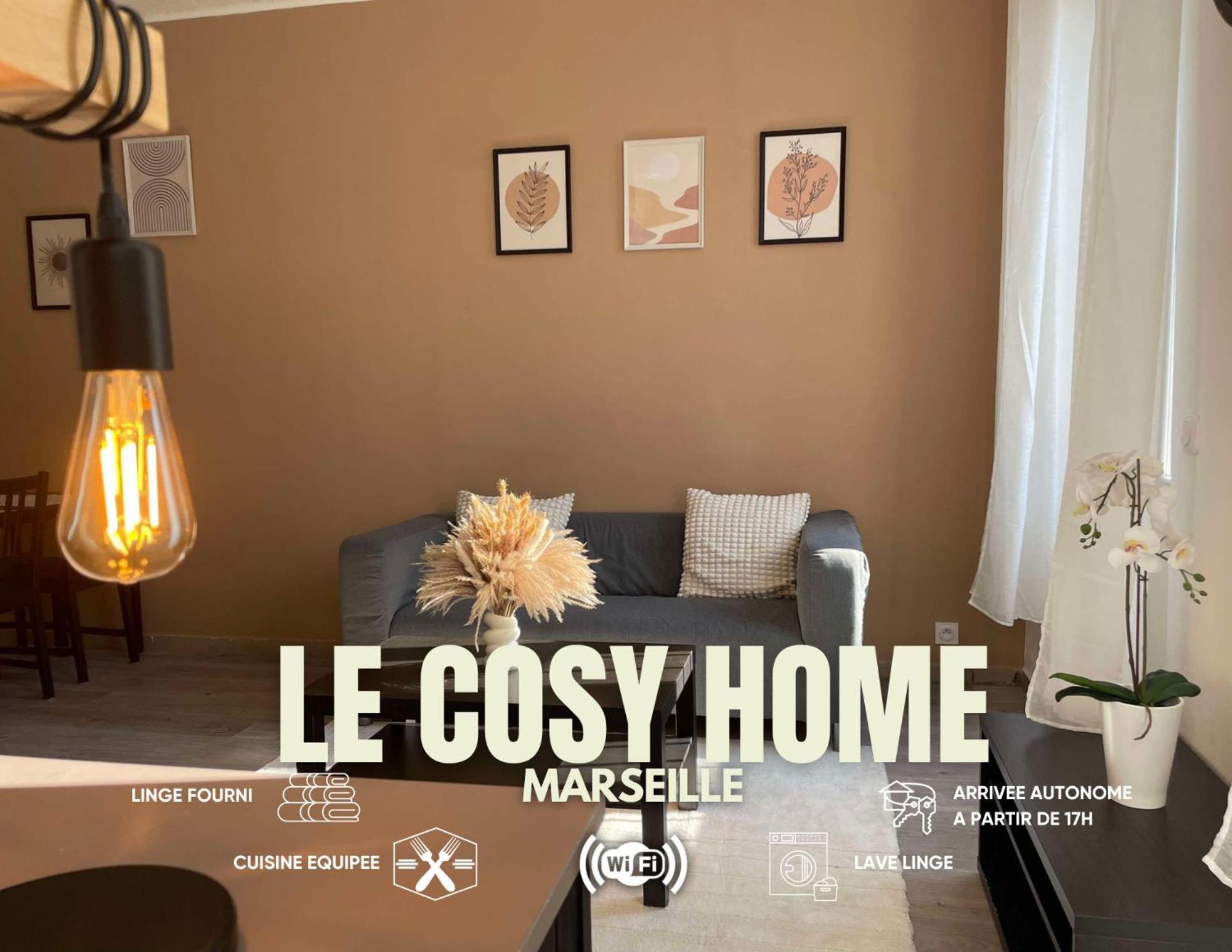 Ferienwohnung Marseille Centre - Wifi - Lave Et Seche Linge - Calme - Cuisine Exterior foto